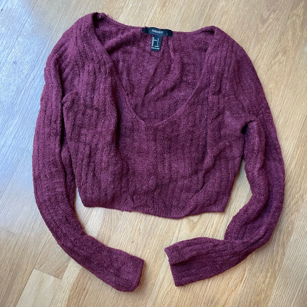 Forever 21 Crop Top Sweater